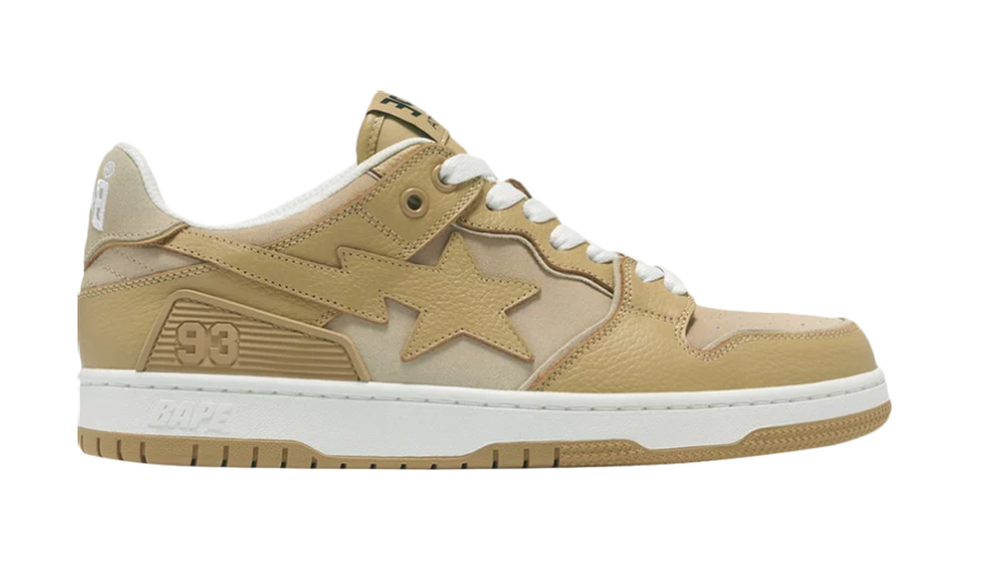 A Bathing Ape Bape SK8 Sta Beige Gradient